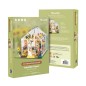 Figured'Art Fiore di Sole kit casa in miniatura in legno 103 pezzi con LED M2421