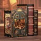 Figured'Art Lo Studio del Conte Gatto book nook DIY 121 pezzi 17x10x11,5 cm SD03 Figured'Art Lo Studio del Conte Gatto book nook DIY 121 pezzi 17x10x11,5 cm SD03