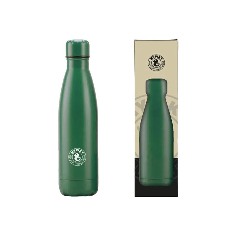 Borraccia Termica Mypiky Verde Pino 500ml in Acciaio Inox con Chiusura Ermetica MP28VP