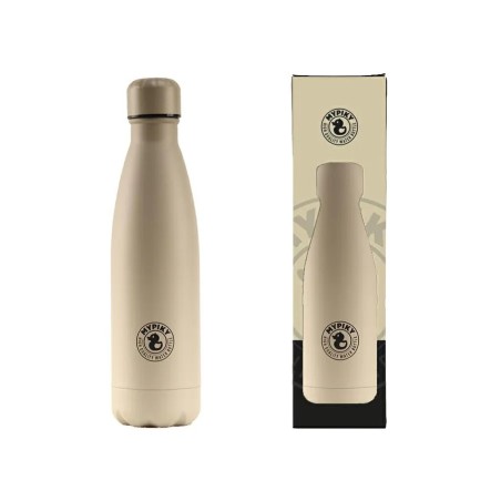 Borraccia Termica Mypiky Tortora 500ml in Acciaio Inox con Chiusura Ermetica MP29TT