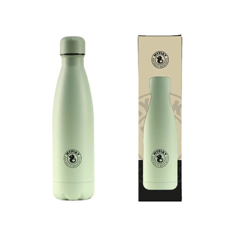 Borraccia Termica Mypiky Verde Salvia 500ml in Acciaio Inox con Chiusura Ermetica MP30VS Borraccia Termica Mypiky Verde Salvia 500ml in Acciaio Inox con Chiusura Ermetica MP30VS