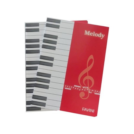 Favini Quaderno Pentagrammato Maxi Musica Formato A4 16 Fogli 80 g/m² A559264