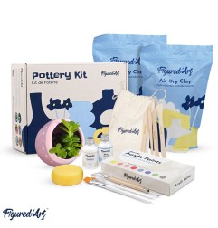 Figured'Art Pottery Kit ceramica argilla autoindurente FA-POTTKIT