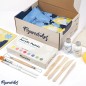 Figured'Art Pottery Kit set per ceramica con argilla autoindurente e accessori FA-POTTKIT Figured'Art Pottery Kit set per ceramica con argilla autoindurente e accessori FA-POTTKIT