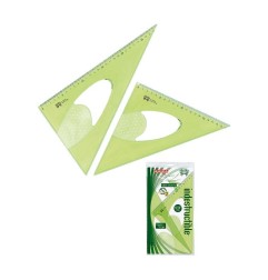 Arda coppia squadre Elastika 45° e 60° 30 cm infrangibili