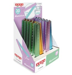 Arda riga pieghevole in alluminio 30 cm Keep Colour 12 pezzi