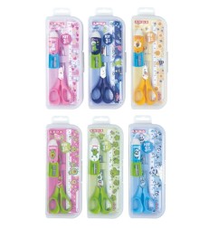 ARDA KIT REGALO FANCY FORBICE, RIGHELLO, TEMPERAMATITA - SET3FAN