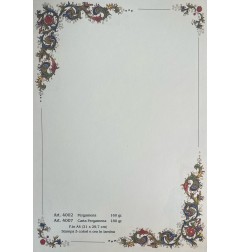 DIPLOMA PERGAMENA A4 160GR (fiorentia angoli) 10Fg. 4002