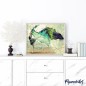 Figured'Art Dipingere con i numeri 40x50 con cornice - Ballerina Moderna PN002-Y Figured'Art Dipingere con i numeri 40x50 con cornice - Ballerina Moderna PN002-Y