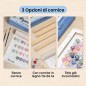 Figured'Art Dipingere con i numeri 40x50 con cornice - Ballerina Moderna PN002-Y Figured'Art Dipingere con i numeri 40x50 con cornice - Ballerina Moderna PN002-Y