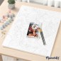 Figured'Art Dipingere con i numeri 40x50 con cornice - Ballerina Moderna PN002-Y Figured'Art Dipingere con i numeri 40x50 con cornice - Ballerina Moderna PN002-Y