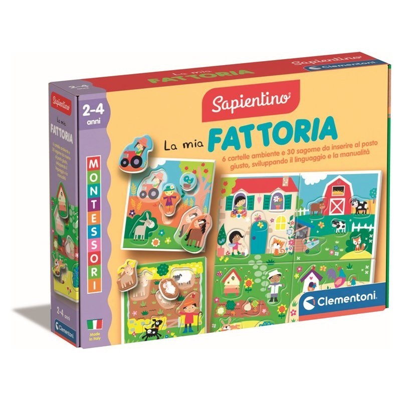 CLEMENTONI SAPIENTINO MONTESSORI LA MIA FATTORIA CLEMENTONI SAPIENTINO MONTESSORI LA MIA FATTORIA