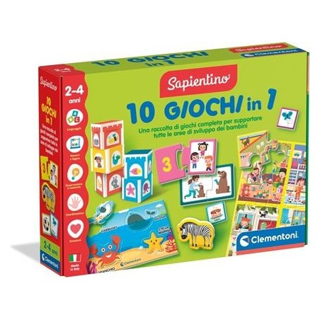 CLEMENTONI 10 GIOCHI IN 1