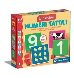 CLEMENTONI MONTESSORI - NUMERI TATTILI NEW