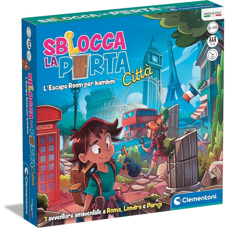 Clementoni SBLOCCA LA PORTA CITTA'