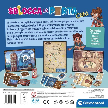 Clementoni SBLOCCA LA PORTA CITTA'