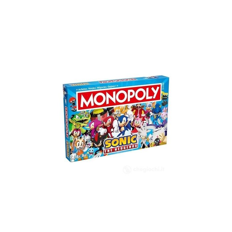 MGG Monopoly Sonic WMO04624 MGG Monopoly Sonic WMO04624