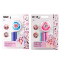MGG Create It! Colora Ciocche c/Elastici Cap CRE84517