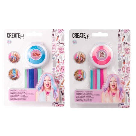 MGG Create It! Colora Ciocche c/Elastici Cap CRE84517