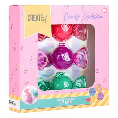 MGG Create it! Candy Caramelle Lip Balm 3pz CRE84842
