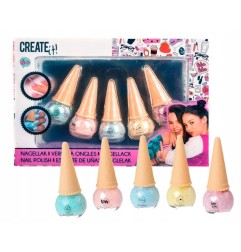 MGG Create it! Icecream Smalti pack 5pz CRE84133