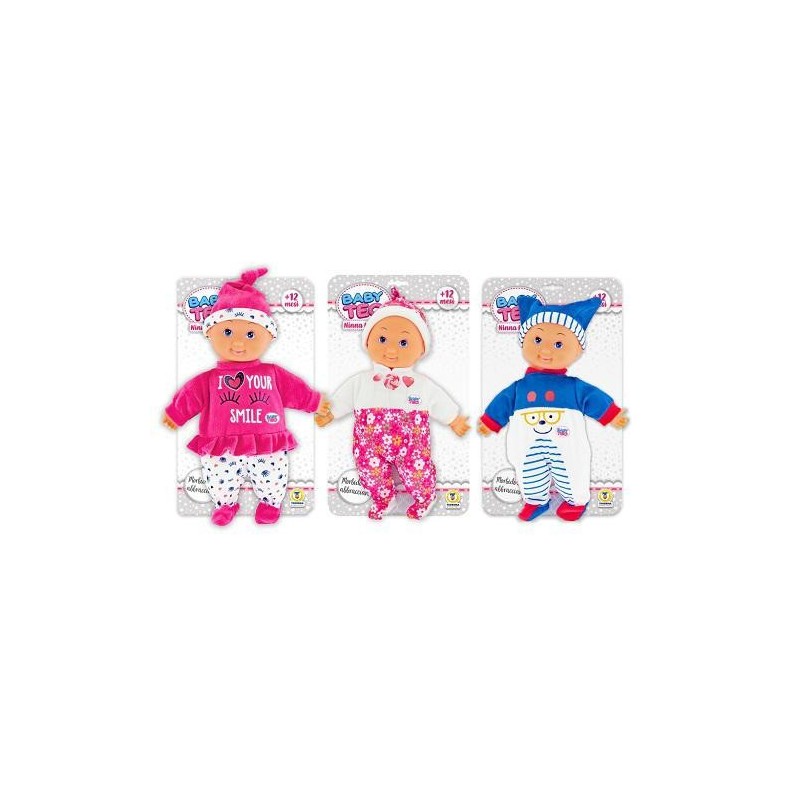 TEOREMA BABY TEO - BAMBOLOTTO NINNA NANNA 30cm CORPO SOFFICE 3MDL -80224