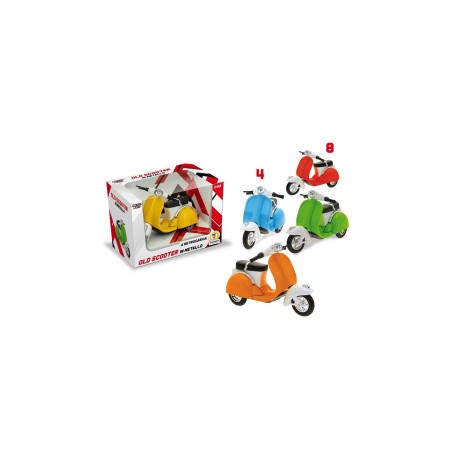 TEOREMA METAL KIDS - VESPINA IN METALLO RETROC. SC. 1:43 5 COL. 74321