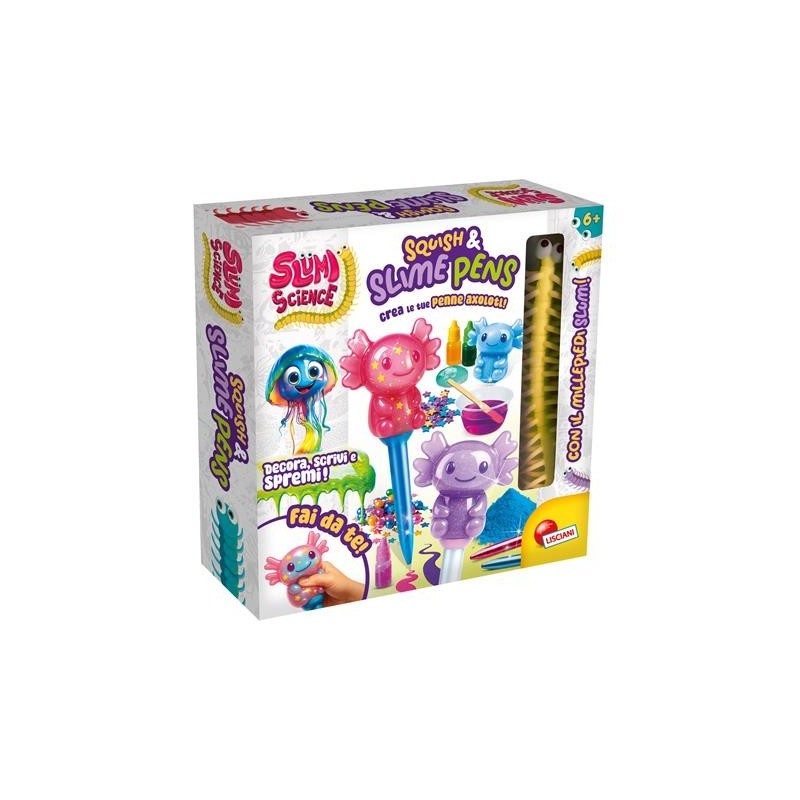 LISCIANI SLIMU SQUISH AND SLIME PENS LISCIANI SLIMU SQUISH AND SLIME PENS