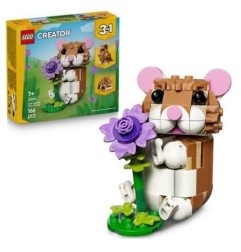 LEGO 31376 SIMPATICO CRICETO CON FIORE