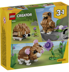 LEGO 31376 SIMPATICO CRICETO CON FIORE
