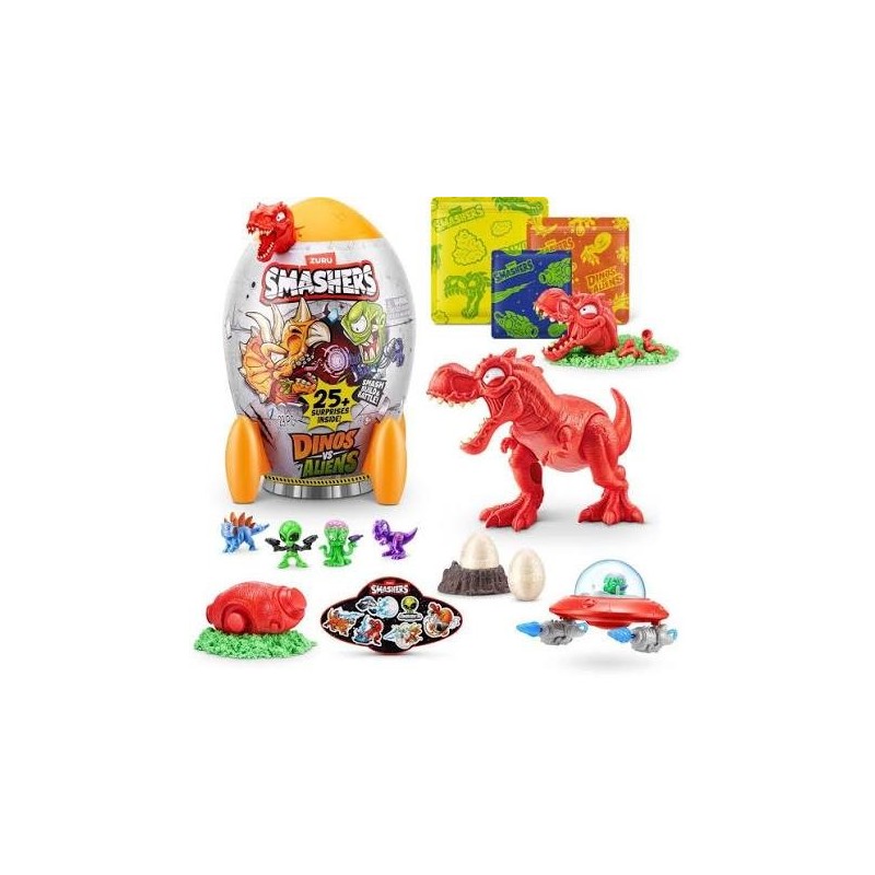 ZURU 74141 SMASHERS - S1 DINOS VS ALIENS ROCK ZURU 74141 SMASHERS - S1 DINOS VS ALIENS ROCK
