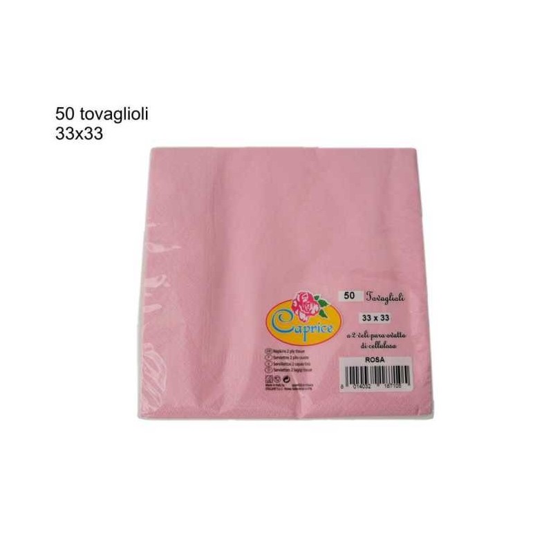 Caprice Tovaglioli 2V 50PZ rosa Caprice Tovaglioli 2V 50PZ rosa