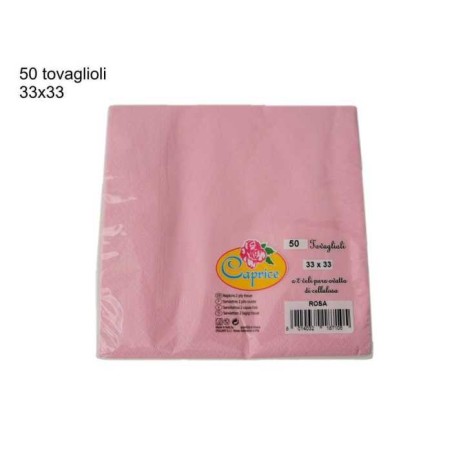SMP Tovaglioli 2V 50PZ Caprice rosa