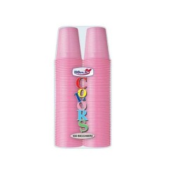 SMP Bicchieri Acqua 100PZ Dopla rosa