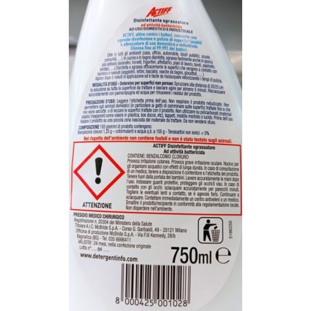 Actiff Detergente