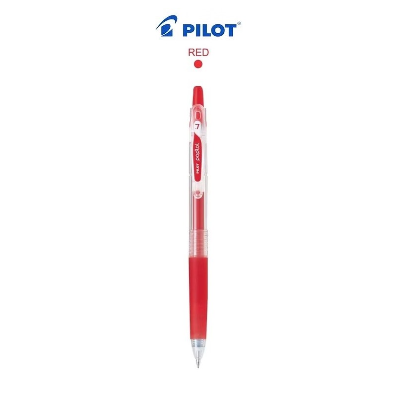 Pilot penna gel Pop'Lol Grip 0,7 rosso – 12 pezzi Pilot penna gel Pop'Lol Grip 0,7 rosso – 12 pezzi