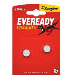 Caimi-Schneider Pila Bottone Alcalina Energizer LR44 1,5V Blis