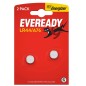Energizer pila a bottone alcalina LR44 1,5 V – blister 2 pezzi