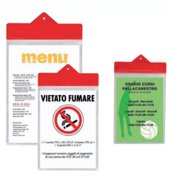 Buste Porta Avviso 22x30 cm Expo Svar 10 pz 21390205