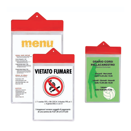 Buste Porta Avviso 22x30 cm Expo Svar 10 pz 21390205