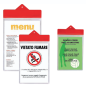 Buste Porta Avviso 22x30 cm Expo Svar 10 pz 21390205 Buste Porta Avviso 22x30 cm Expo Svar 10 pz 21390205