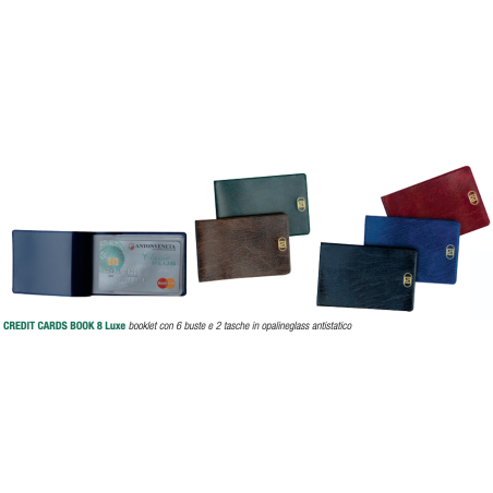 CREDIT CARDS BOOK 8 LUXE SVAR 20075700