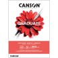 Canson blocco per acrilico Graduate Acrylique A4 300 g/m² 20 fogli collato C525008015