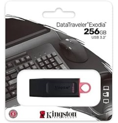 Pen Drive 256 GB USB 3.2 Kingston DTX