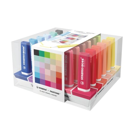 Stabilo Boss Original x Pantone espositore 30 evidenziatori