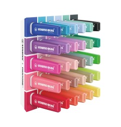 Stabilo Boss Original x Pantone espositore 30 evidenziatori punta a scalpello 70/30-6