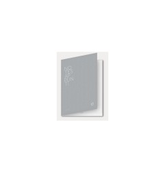 BLOCCO APPUNTI INTEMPO 21x30 75fg A PUNTINI, COLLATO A LIBRO 8122BL