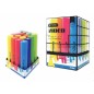 Tratto Video cubo espositore 16 evidenziatori colori assortiti punta a scalpello F880300 Tratto Video cubo espositore 16 evidenziatori colori assortiti punta a scalpello F880300