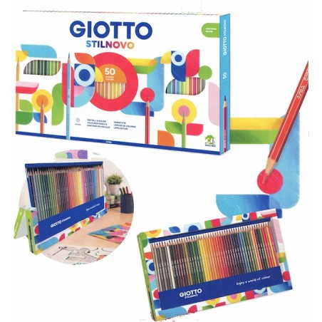 Giotto Stilnovo Color-Desk 50 pastelli espositore da tavolo