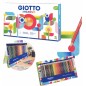 Giotto Stilnovo Color-Desk 50 pastelli colorati in astuccio espositore da tavolo F500240